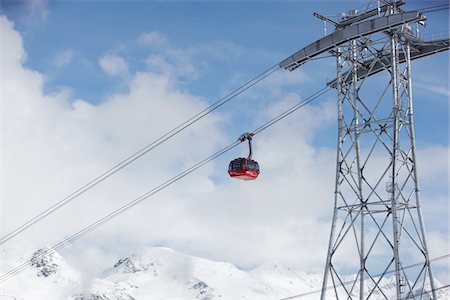 ski resort - Gondola, Whistler, British Columbia, Canada Stock Photo - Rights-Managed, Code: 700-05451101