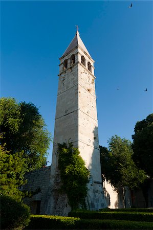 simsearch:700-05451895,k - Zvonik sv. Arnira tour de la cloche, Split, Dalmatie, Croatie Photographie de stock - Rights-Managed, Code: 700-05451892