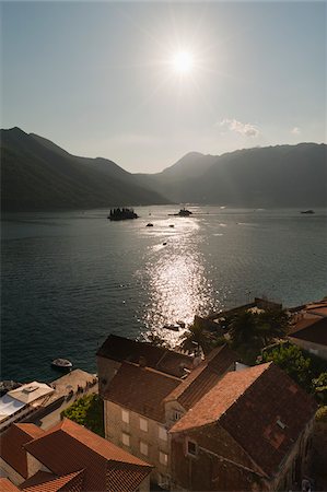 simsearch:700-05451977,k - Saint George und unsere Dame der Felsen-Inseln, Perast, Bucht von Kotor, Montenegro Stockbilder - Lizenzpflichtiges, Bildnummer: 700-05451978