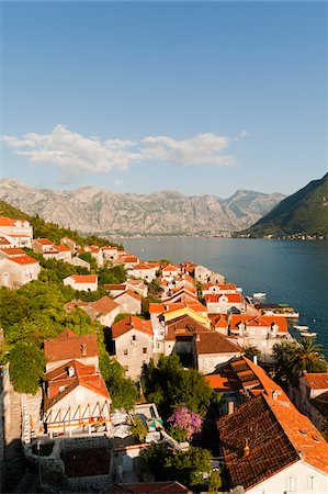 simsearch:700-05452049,k - Überblick über die Stadt, Perast, Bucht von Kotor, Montenegro Stockbilder - Lizenzpflichtiges, Bildnummer: 700-05451980