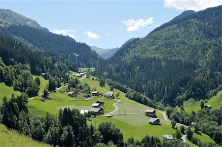französische alpen - Beaufort-Sur-Doron, Beaufortain, Haute-Savoie, Frankreich Stockbilder - Lizenzpflichtiges, Bildnummer: 700-05524313