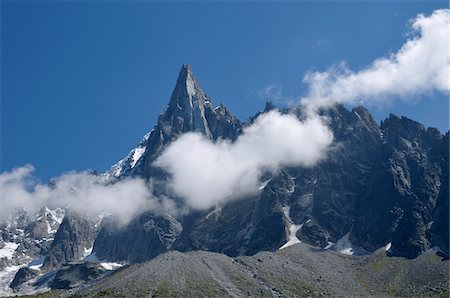 range - Mer de Glace, Chamonix Mont-Blanc, France Foto de stock - Con derechos protegidos, Código: 700-05524322