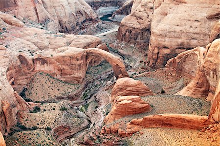 Rainbow Bridge National Monument, Utah, USA Foto de stock - Con derechos protegidos, Código: 700-05524554