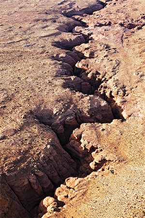 schlucht - Luftbild des Lower Antelope Canyon und in der Nähe von Page, Arizona, USA Stockbilder - Lizenzpflichtiges, Bildnummer: 700-05524557