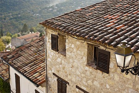 residential details - Close-Up of House, Le Bar-sur-Loup, Alpes-Maritimes, France Stock Photo - Rights-Managed, Code: 700-05560272