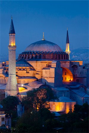 Hagia Sophia, Istanbul, Turquie Photographie de stock - Rights-Managed, Code: 700-05609463