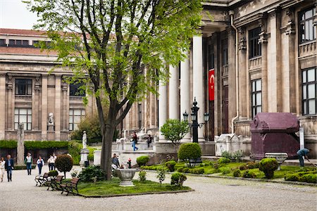 Istanbul Archaeology Museums, Eminonu District, Istanbul, Turkey Foto de stock - Con derechos protegidos, Código: 700-05609513