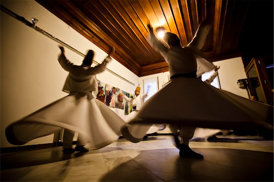 Whirling Dervishes, Istanbul, Turkey Stock Photo - Premium Rights-Managed, Artist: R. Ian Lloyd, Image code: 700-05609538