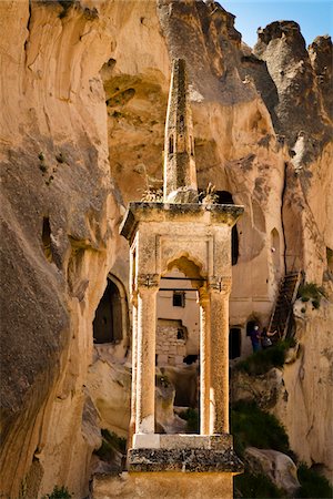 Moschee, Zelve Ausgrabungsstätte, Kappadokien, Nevsehir, Türkei Stockbilder - Lizenzpflichtiges, Bildnummer: 700-05609562