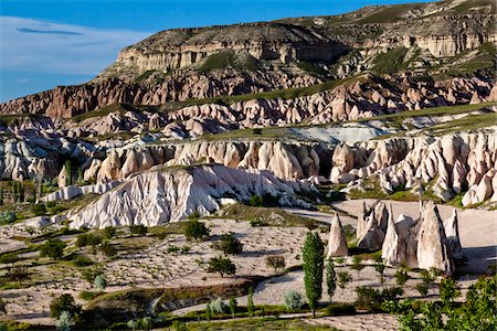 La vallée de Göreme, Cappadoce, Turquie Photographie de stock - Rights-Managed, Code: 700-05609596
