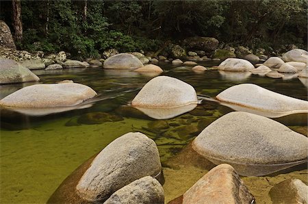 Mossman Gorge, Daintree National Park, Queensland, Australia Stock Photo - Rights-Managed, Code: 700-05609694