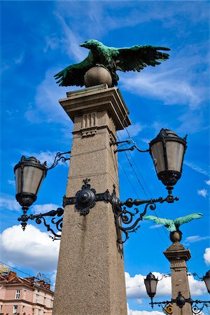 eagle not people - Eagles' Bridge, Sofia, Bulgaria Stock Photo - Rights-Managed, Code: 700-05609795