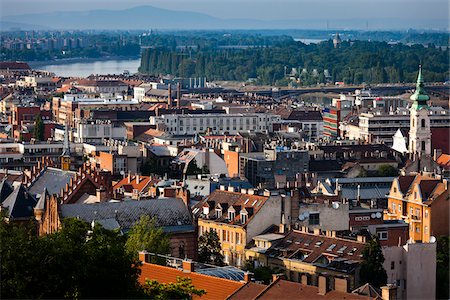 Überblick über die Stadt, Budapest, Ungarn Stockbilder - Lizenzpflichtiges, Bildnummer: 700-05609806