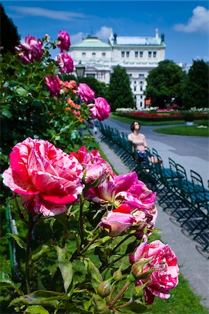 rose garden - Close-Up of Flowers in Volksgarten Park, Vienna, Austria Stock Photo - Rights-Managed, Code: 700-05609923