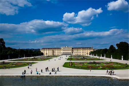 Schloss Schönbrunn, Wien, Österreich Stockbilder - Lizenzpflichtiges, Bildnummer: 700-05609952
