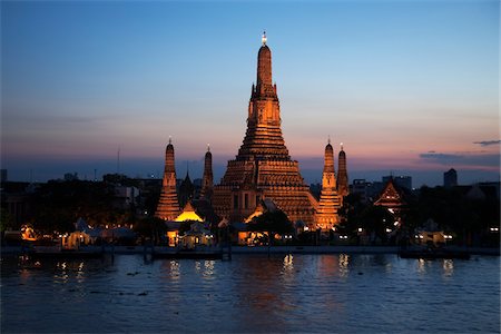 stupa - Wat Arun, Bangkok, Thaïlande Photographie de stock - Rights-Managed, Code: 700-05641550