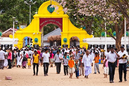 Kataragama Festival, Kataragama, Sri Lanka Foto de stock - Con derechos protegidos, Código: 700-05642189