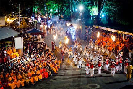 simsearch:700-06407788,k - Procession of Dancers, Esala Perahera Festival, Kandy, Sri Lanka Foto de stock - Con derechos protegidos, Código: 700-05642321