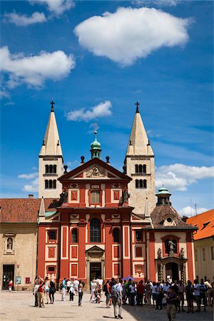 St. George's Basilica, Bohemian Art Collection of the National Gallery in Prague, Prague Castle, Prague, Czech Republic Stock Photo - Rights-Managed, Code: 700-05642442