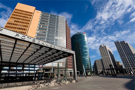 Potsdamer Platz, Berlin, Germany Foto de stock - Con derechos protegidos, Código: 700-05642466