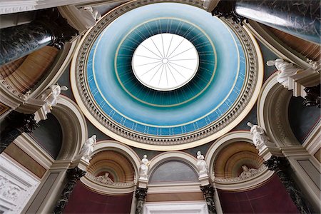 dome - Ceiling in Alte Nationalgalerie, Museum Island, Berlin, Germany Stock Photo - Rights-Managed, Code: 700-05642497