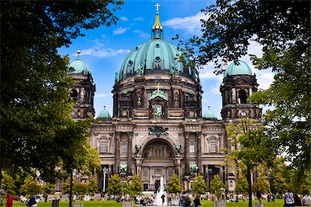 Berlin Cathedral, Museum Island, Berlin, Germany Fotografie stock - Rights-Managed, Codice: 700-05642515