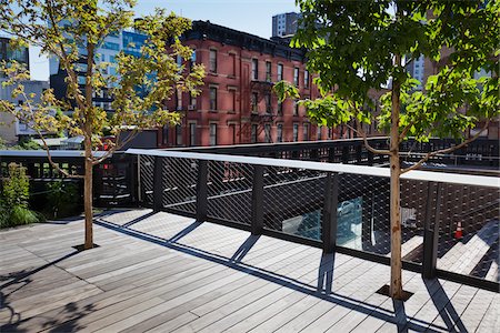 elevating - High Line Urban Park, New York City, New York, USA Stock Photo - Rights-Managed, Code: 700-05642530