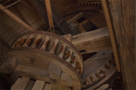 Intérieur du moulin à vent, Kortgene, Zeeland, Pays-Bas Photographie de stock - Rights-Managed, Code: 700-05662408