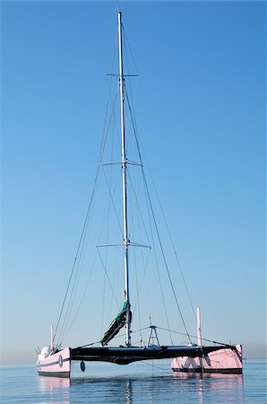 sailboats water nobody - Catamaran, Balaruc, Hérault, Languedoc-Roussillon, France Photographie de stock - Rights-Managed, Code: 700-05662631