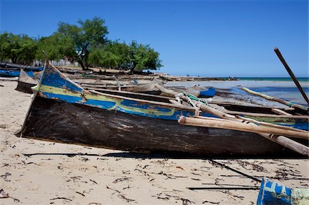 fishing vessel - Traditional Fishing Boats, Toliara, Madagascar Stock Photo - Rights-Managed, Code: 700-05756340