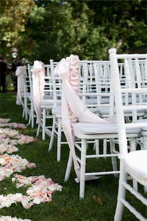 Chairs Arranged for Wedding Foto de stock - Con derechos protegidos, Código: 700-05786589