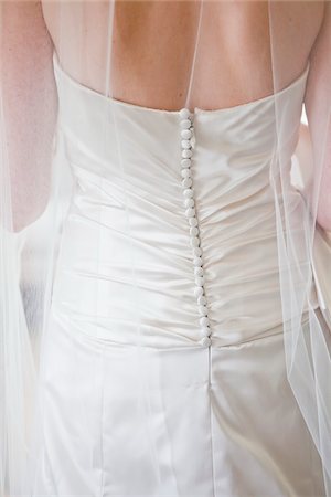 dress back woman - Close-up of Bride Stock Photo - Rights-Managed, Code: 700-05786671