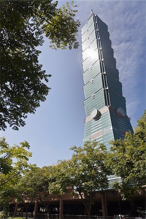 Taipei 101, Xinyi District, Taipei, Taiwan Photographie de stock - Rights-Managed, Code: 700-05781049