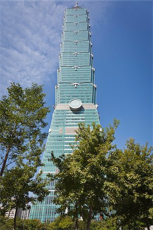 Taipei 101, Xinyi District, Taipei, Taiwan Photographie de stock - Rights-Managed, Code: 700-05781050