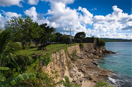 fortress with sea - Fort James, St. John's, Antigua, Antigua and Barbuda Stock Photo - Rights-Managed, Code: 700-05800553