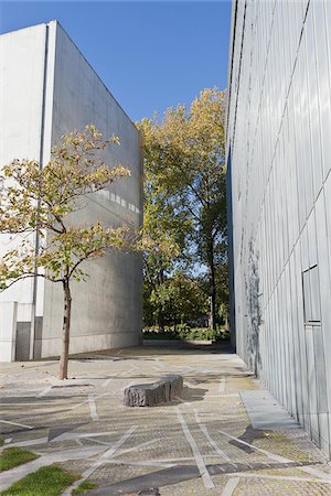 patio interno - Jewish Museum, Berlin, Germany Foto de stock - Con derechos protegidos, Código: 700-05803427