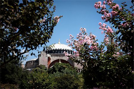 famous turkish mosque images - Hagia Sophia, Istanbul, Turkey Stock Photo - Rights-Managed, Code: 700-05803494