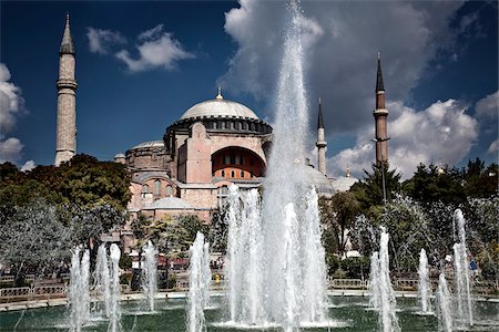 Hagia Sophia, Istanbul, Turkey Stock Photo - Rights-Managed, Code: 700-05803497