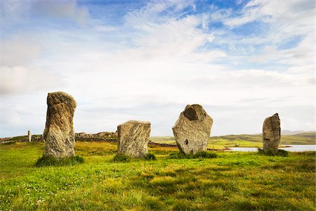 Callanish Stones, Callanish, Isle of Lewis, Outer Hebrides, Scotland Stock Photo - Rights-Managed, Code: 700-05803592