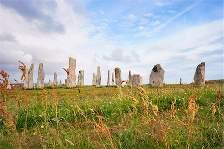 simsearch:700-05803596,k - Callanish Stones, Callanish, Isle of Lewis, Outer Hebrides, Scotland Stock Photo - Rights-Managed, Code: 700-05803593