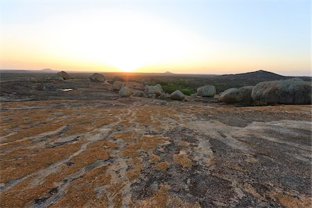 rugged landscape - PAI Mateus au coucher du soleil, Cabaceiras, ba Para, Brésil, Brasil Photographie de stock - Rights-Managed, Code: 700-05810212
