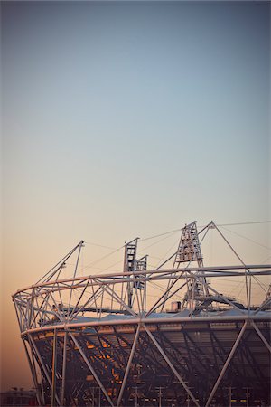 London 2012 Olympic Stadium, Stratford, Londres, Angleterre Photographie de stock - Rights-Managed, Code: 700-05821995