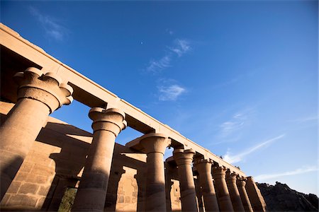 détail architectural - Row of Columns, Temple of Edfu, Edfu, Egypt Stock Photo - Rights-Managed, Code: 700-05822067