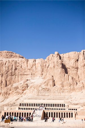 La reine Hatchepsout Temple, Luxor, Égypte Photographie de stock - Rights-Managed, Code: 700-05822122
