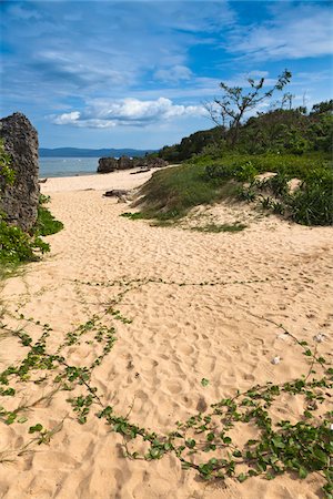 fußabdruck - Tokei Beach, Kouri Insel Okinawa Präfektur, Japan Stockbilder - Lizenzpflichtiges, Bildnummer: 700-05837380