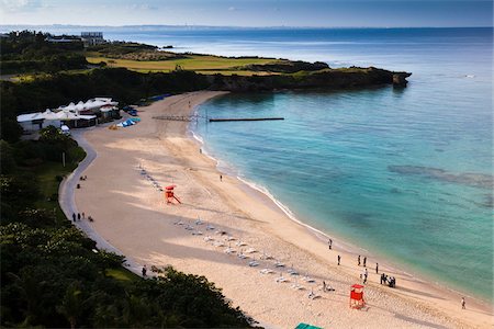 Hôtel Nikko Alivila Beach, Yomitan, District de Nakagami, l'île d'Okinawa, la préfecture d'Okinawa, Japon Photographie de stock - Rights-Managed, Code: 700-05837397