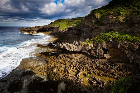 Cape Innojofuta, Tokunoshima Island, Kagoshima Prefecture, Japan Foto de stock - Con derechos protegidos, Código: 700-05837439