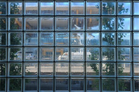 Glass Block Building Facade, Gardemoen Airport, Oslo, Norway Foto de stock - Con derechos protegidos, Código: 700-05837490