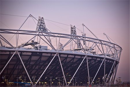 estadio deportivo - London 2012 Olympic Stadium, Stratford, London, England Foto de stock - Con derechos protegidos, Código: 700-05837626