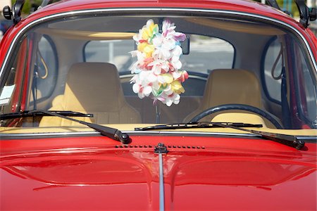 Close-up of Volkswagen Beetle, Soorts-Hossegor, Aquitaine, France Fotografie stock - Rights-Managed, Codice: 700-05854195